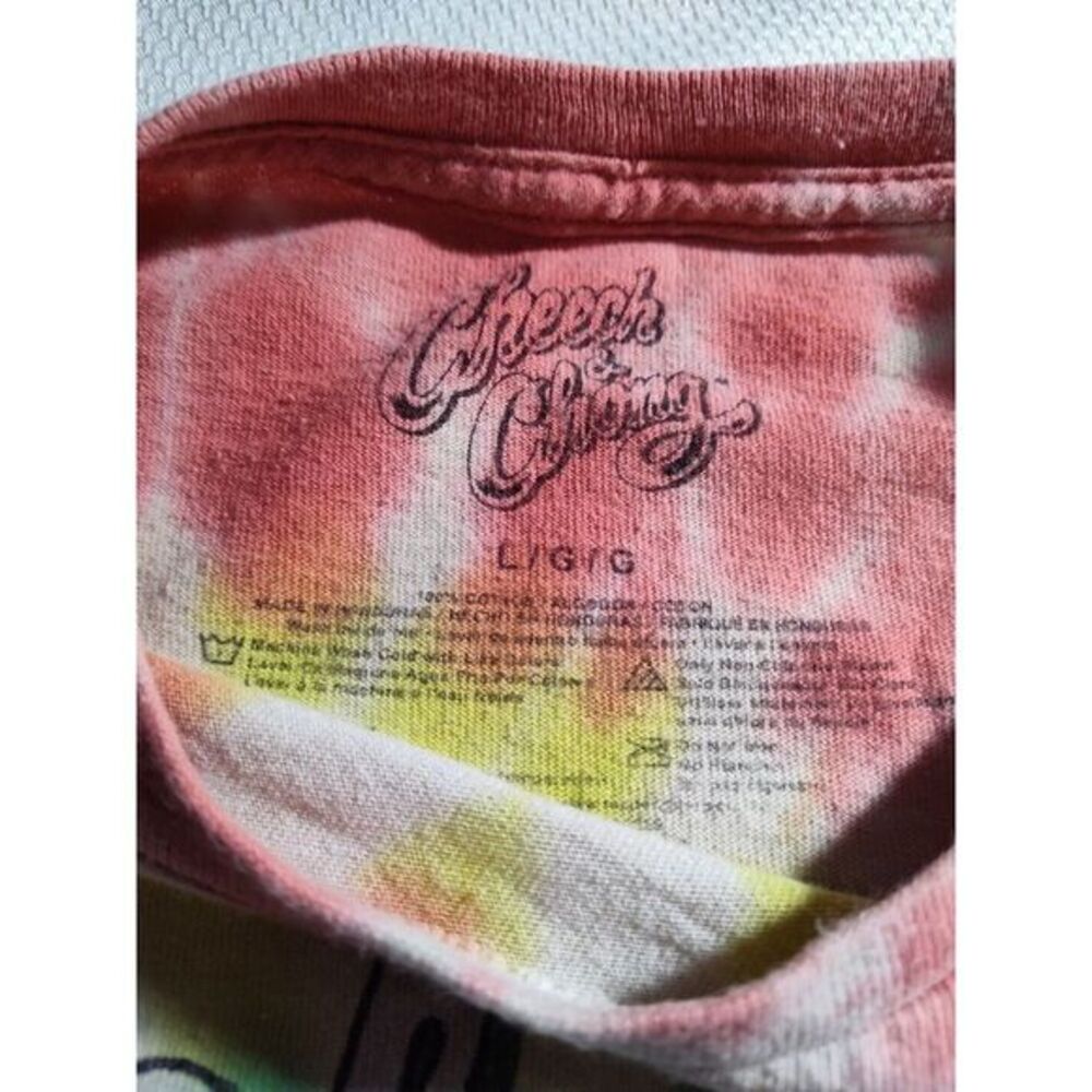 Cheech & Chong Tie Dye Retro Vintage Comedy Classic Short Sleeve Tee Shirt 794 - Picture 5 of 10